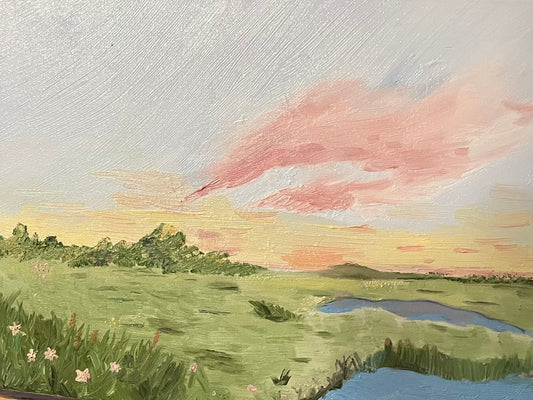 In His Presence - Original Painting