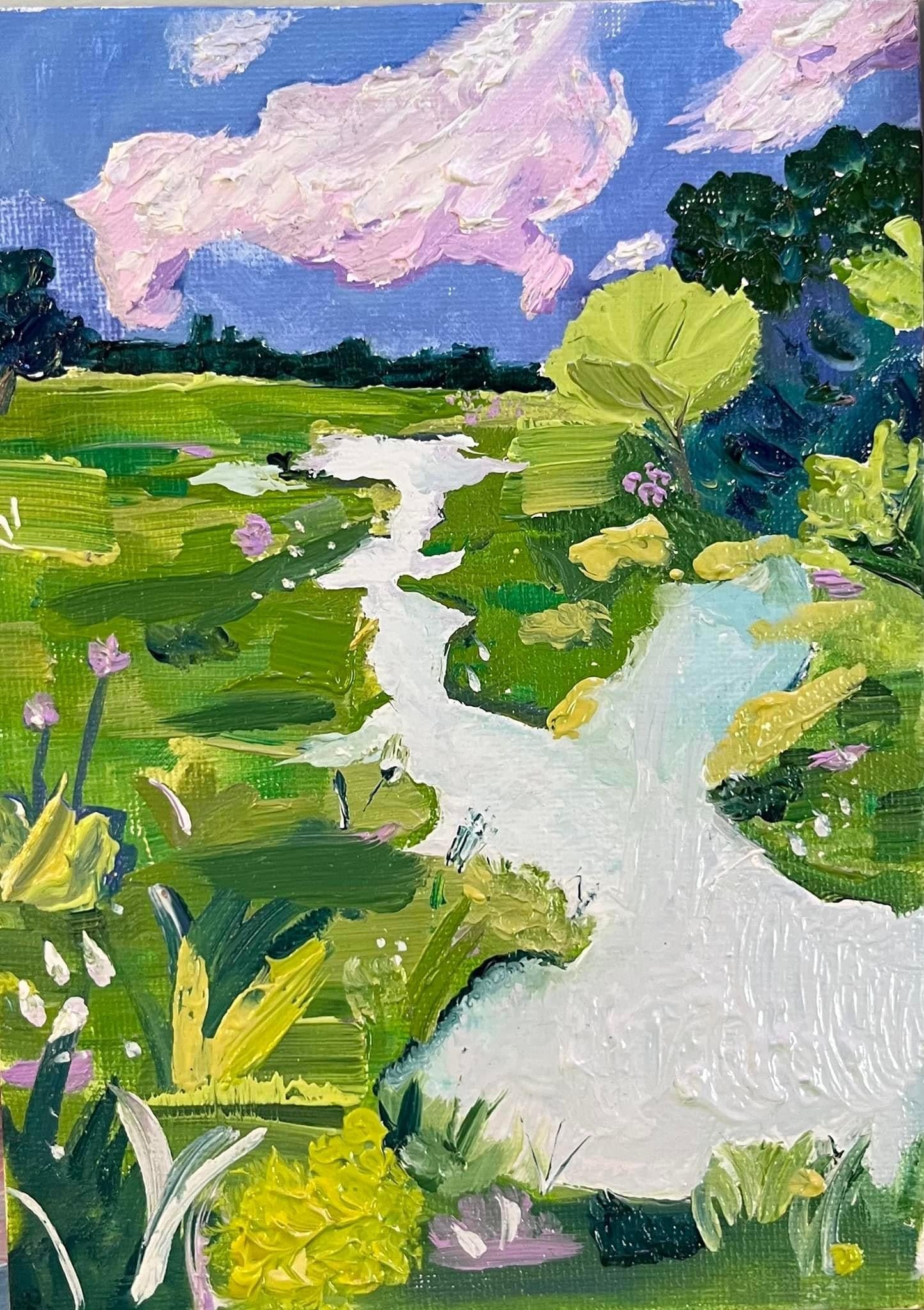 Stream of Joy - Original Painting