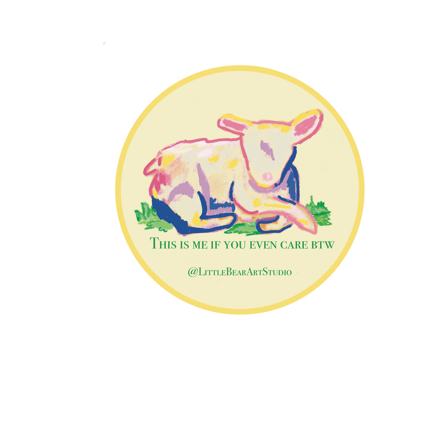 Sticker - Care Lamb