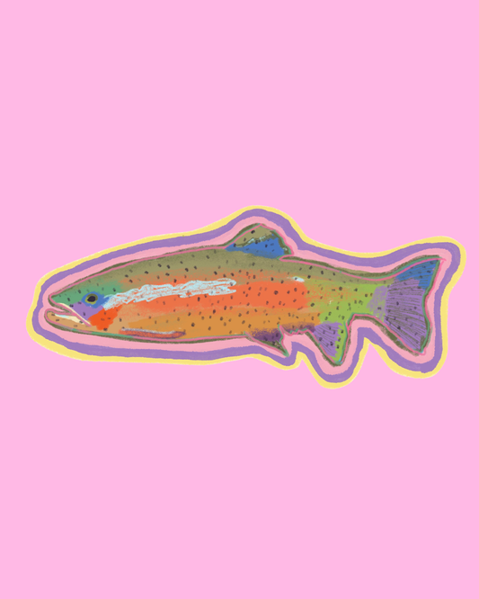 Sticker Rainbow Trout
