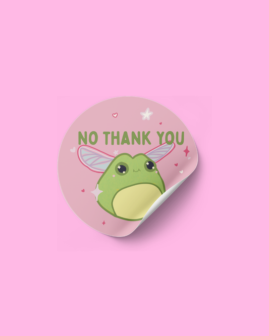 Sticker - No Thank You!