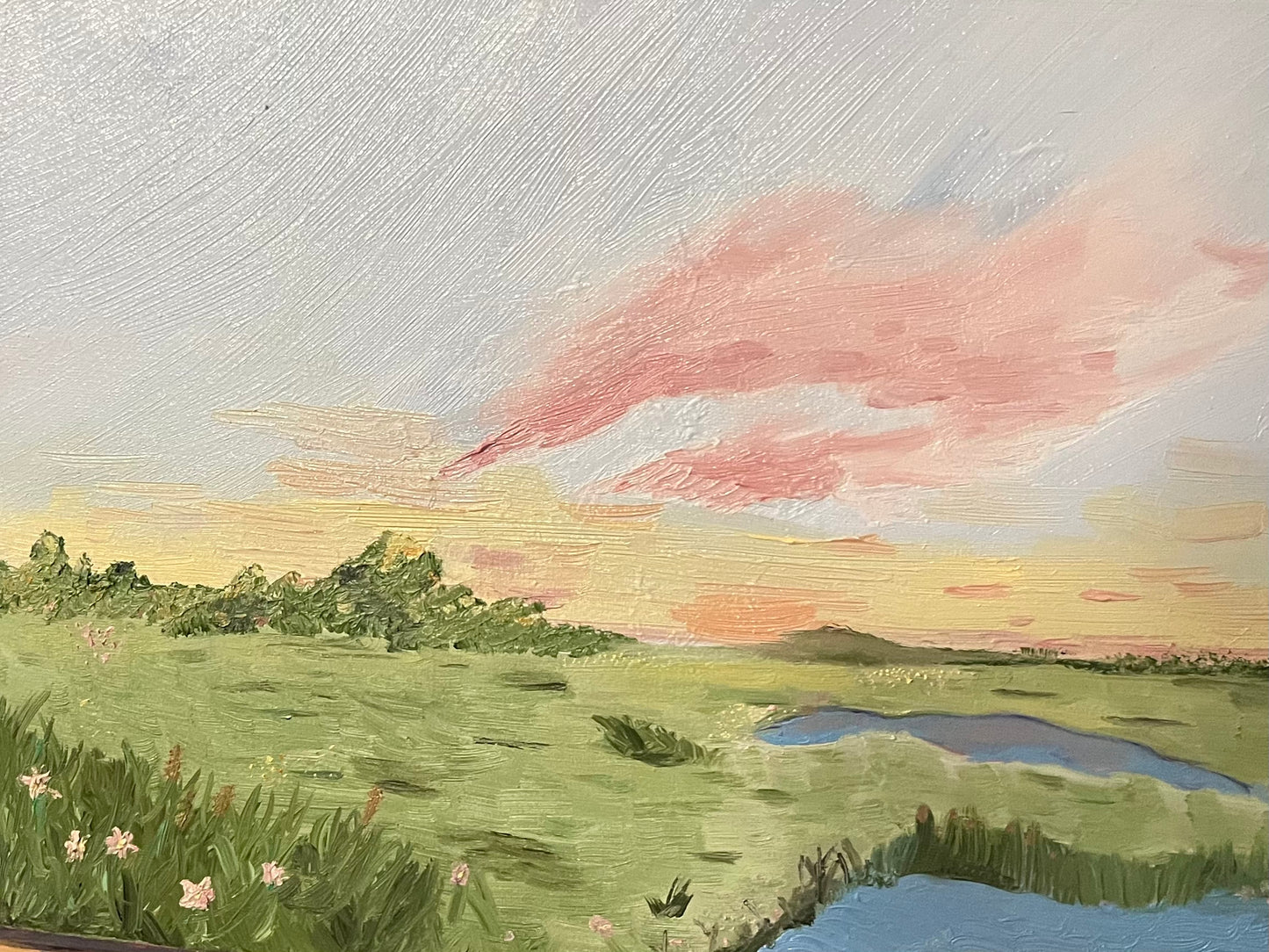 In His Presence - Original Painting