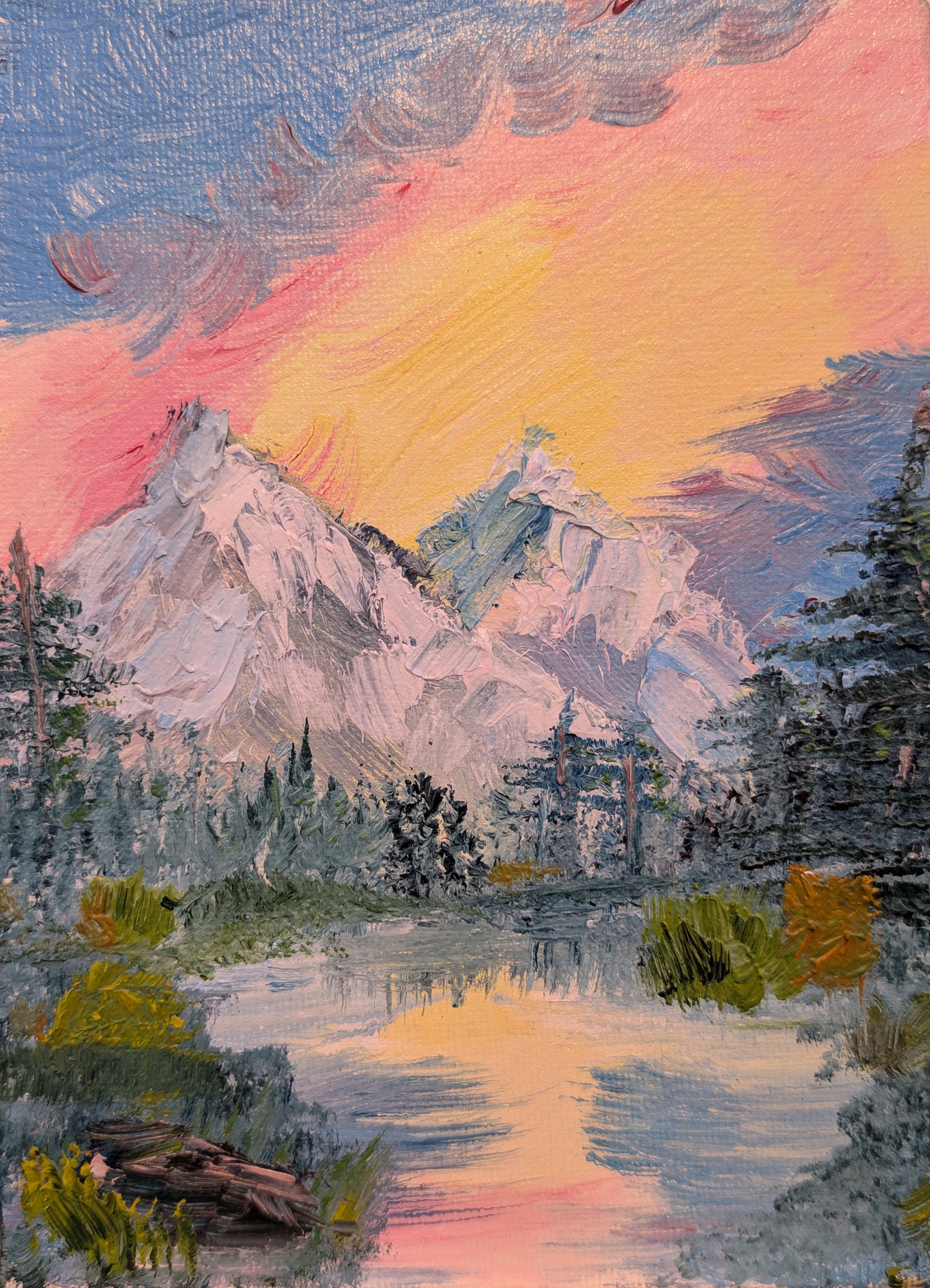 Morning in the Mountains - Print