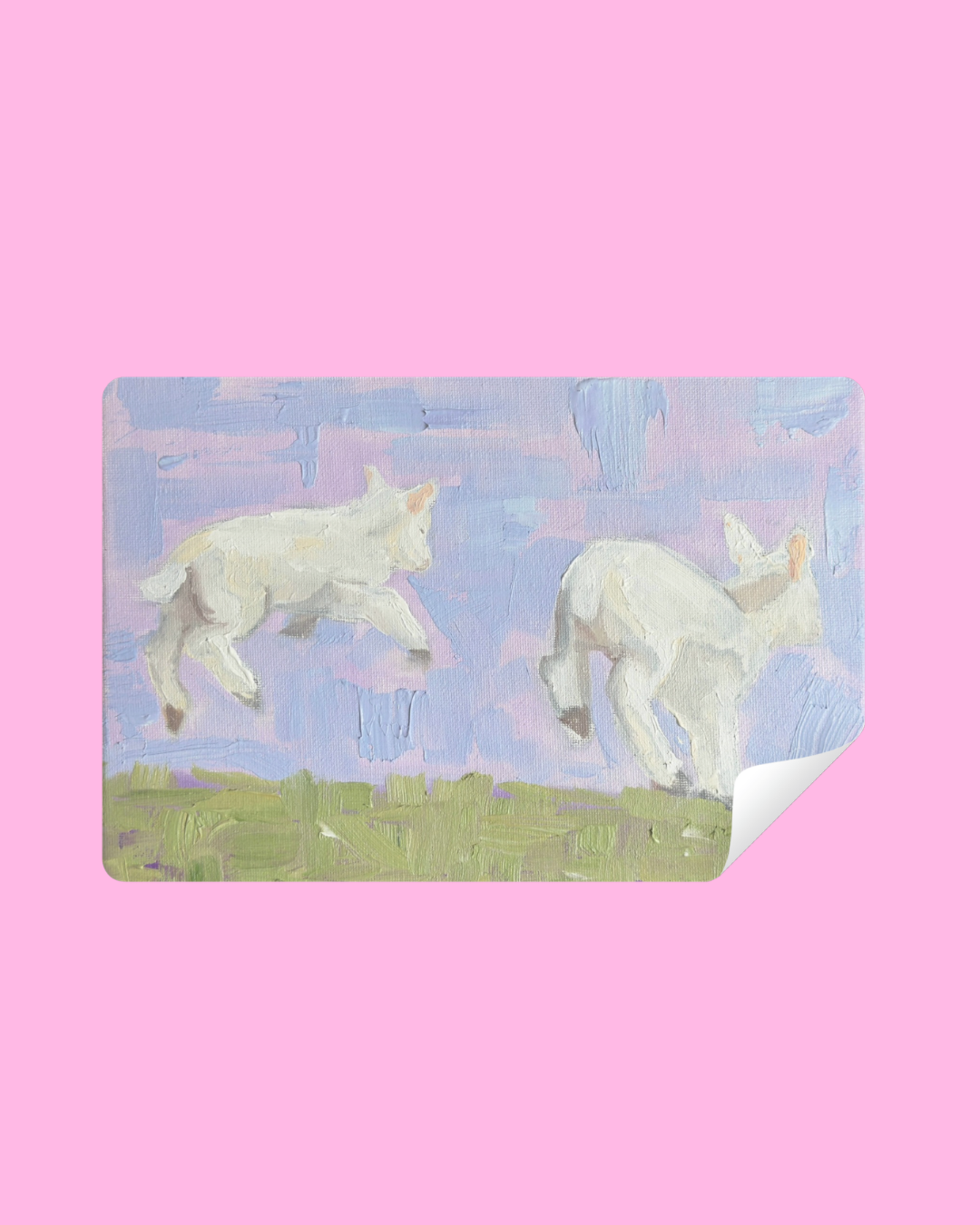 Sticker - Purple sheep