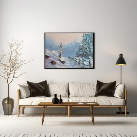 Purple Winter - Print