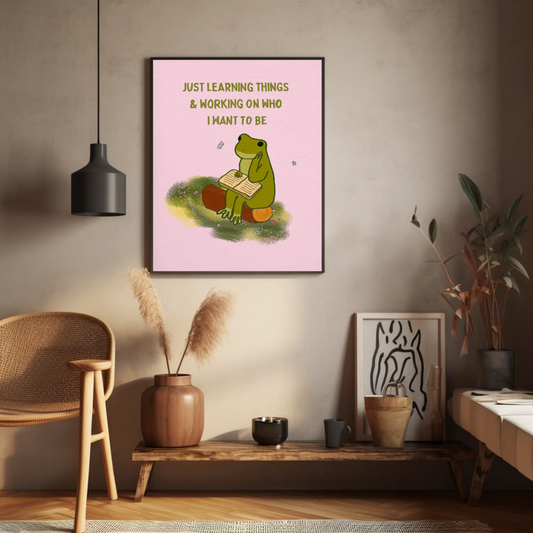 Learning Frog - Print