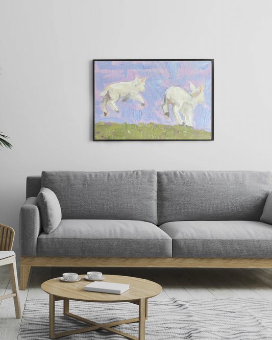 Purple Sheep - Digital File